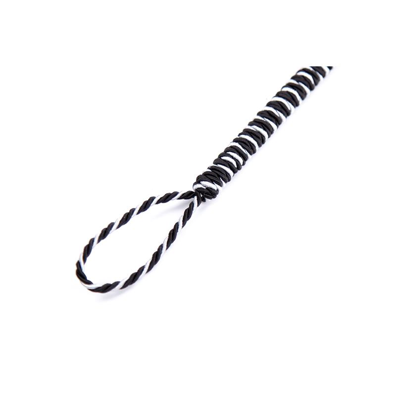 Piuma solleticante con involucro 46 cm Nero/Bianco Piuma solleticante con involucro 46 cm Nero/Bianco - immagine 4