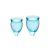 Feel Confident Menstrual Cup Light Blue Pack of 2