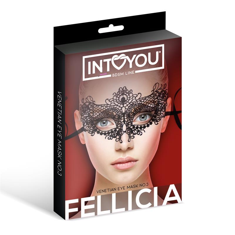Maschera per occhi veneziana Fellicia n. 3 Maschera per occhi veneziana Fellicia n. 3 - immagine 4