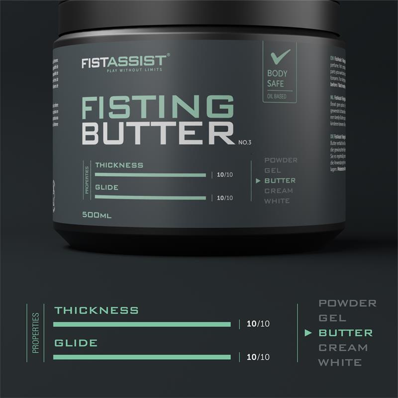 Fist Assist Fisting Butter 500 ml Fist Assist Fisting Butter 500 ml - Image 4
