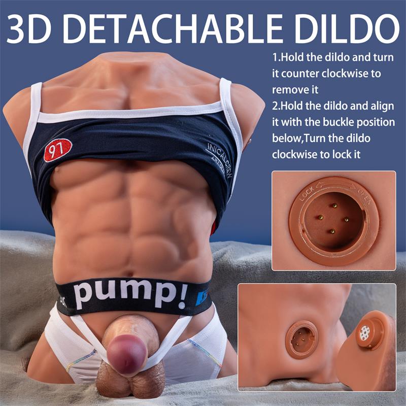 Fitter Torso with Detachable Dildom, Thrusting and APP 11.6 kg Fitter Torso with Detachable Dildom, Thrusting and APP 11.6 kg - immagine 13