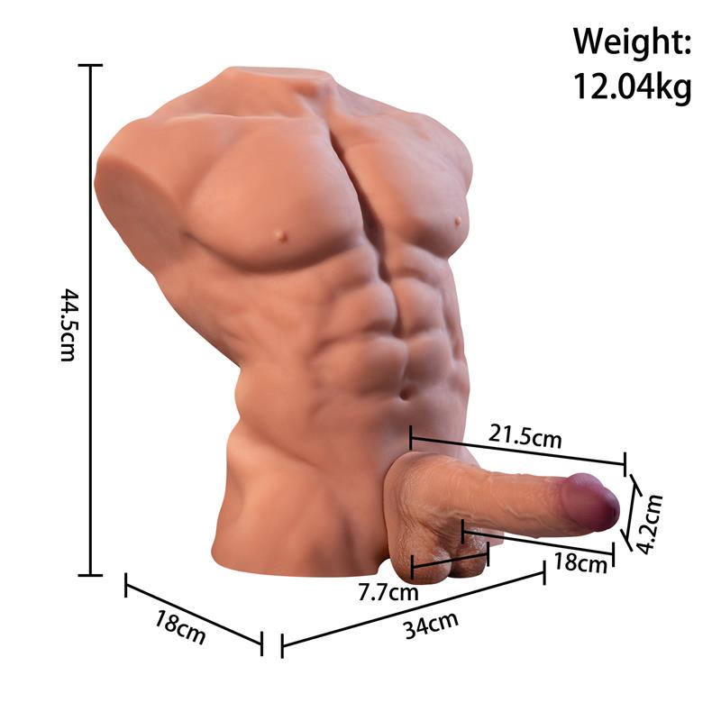 Fitter Torso with Detachable Dildom, Thrusting and APP 11.6 kg Fitter Torso with Detachable Dildom, Thrusting and APP 11.6 kg - immagine 14