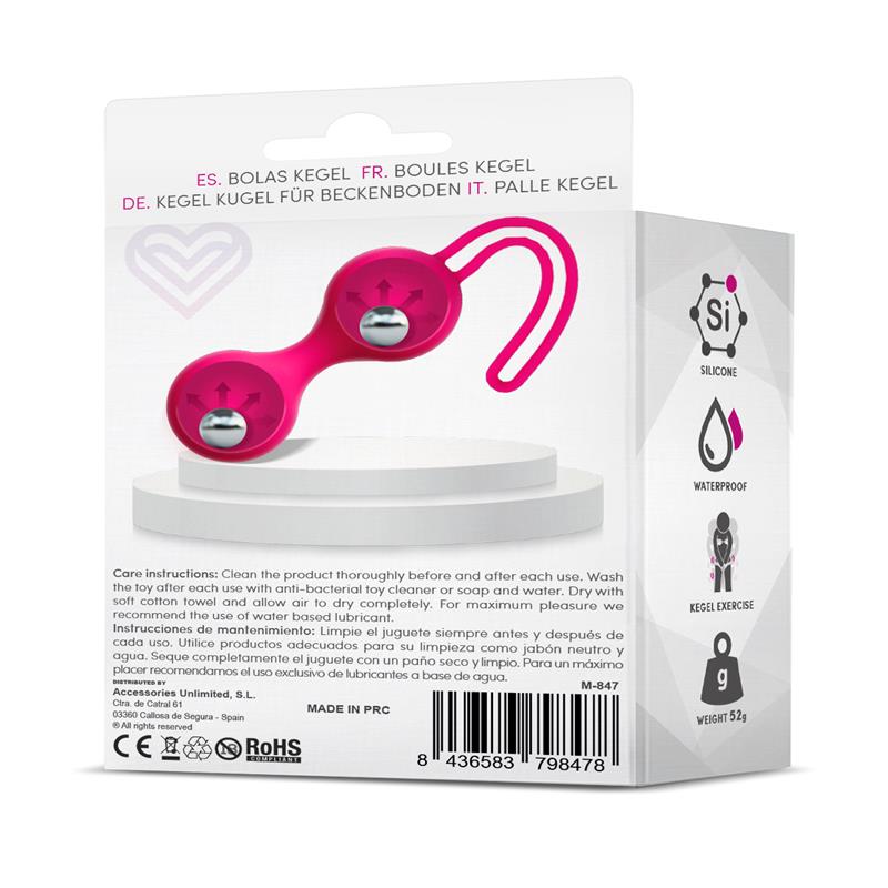 Fitty 2 - Dumbell Kegel Balls 52 gr Fitty 2 - Dumbell Kegel Balls 52 gr - immagine 3