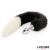 Fox Tail Anal Plug Black and White 40 cm Fox Tail Anal Plug Black and White 40 cm