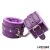 Furry Ankle Cuff Purple Furry Ankle Cuff Purple