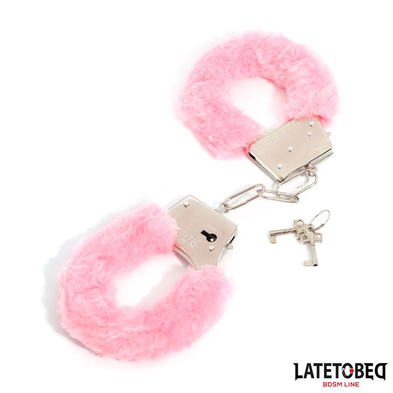 Furry Metal Cuff Pink Furry Metal Cuff Pink - Image 3