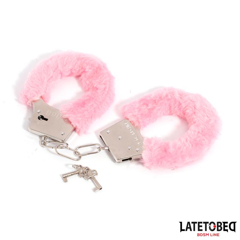 Furry Metal Cuff Pink Furry Metal Cuff Pink - Image 6