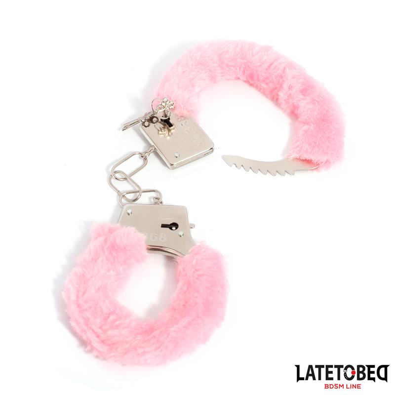 Furry Metal Cuff Pink Furry Metal Cuff Pink - Image 7