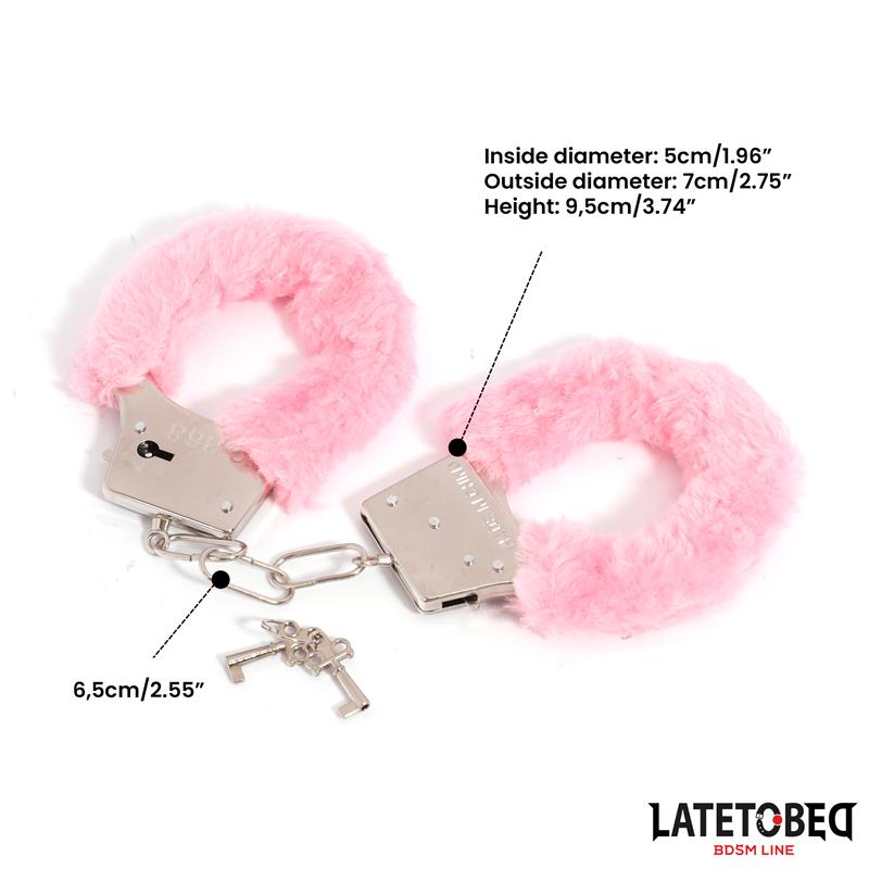 Furry Metal Cuff Pink Furry Metal Cuff Pink - Image 10