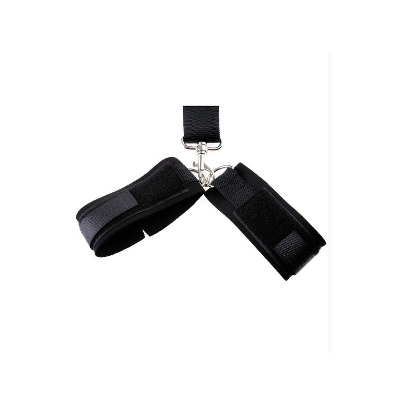 Gag Ball with Hand Cuff Black Gag Ball with Hand Cuff Black - Image 4