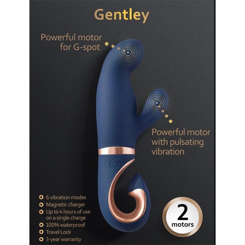 Gentley G-spot Vibe Caribbean Blue Gentley G-spot Vibe Caribbean Blue - Image 3