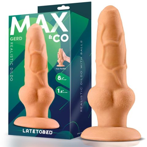 Remedia Amoris: The Antidote Against Taboos and the Remedy for Pleasure in Sexual Wellness Gerd Realistic Dildo with Testicles 8.1 Flesh