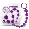 G.Flex Perline anali tailandesi flessibili, colore viola G.Flex Bendable Thai Anal Beads Purple