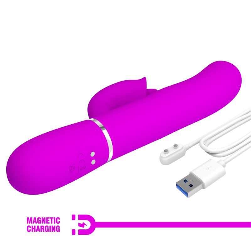 Gigi Vibrator Licking and Thumping Fuchsia Gigi Vibrator Licking and Thumping Fuchsia - Image 10