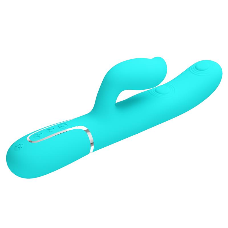 Gigi Vibrator Licking and Thumping Turquoise Gigi Vibrator Licking and Thumping Turquoise - Image 5