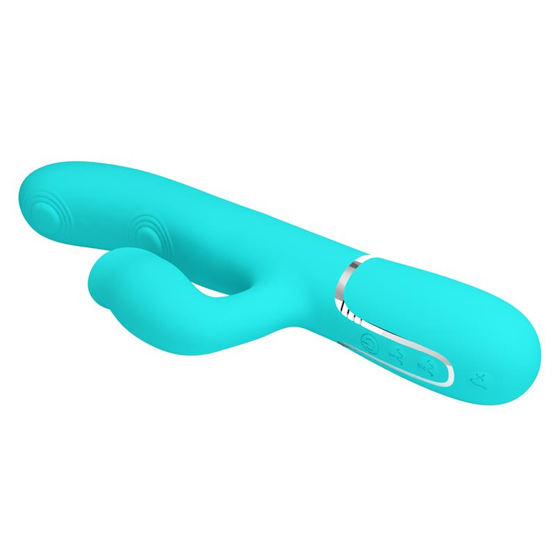 Gigi Vibrator Licking and Thumping Turquoise Gigi Vibrator Licking and Thumping Turquoise - Image 6
