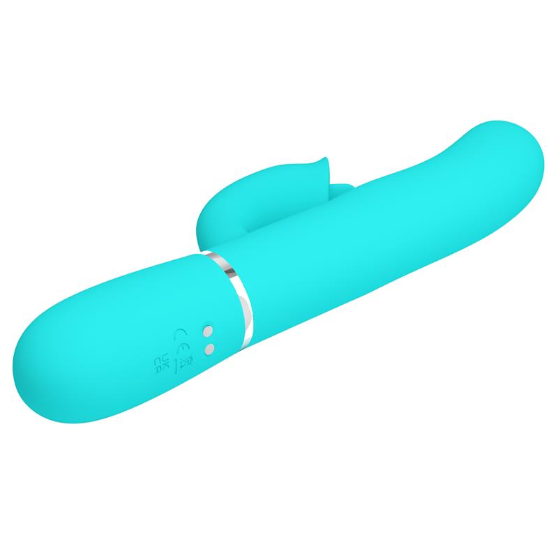 Gigi Vibrator Licking and Thumping Turquoise Gigi Vibrator Licking and Thumping Turquoise - Image 7