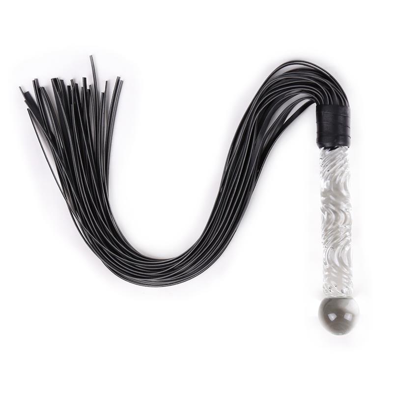 Glass Handle Flogger 70 cm Glass Handle Flogger 70 cm - immagine 2