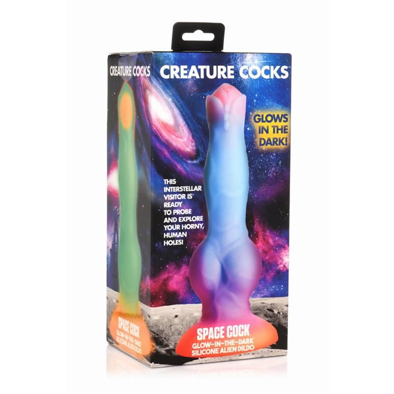 Glow-In-The-Dark Alien Dildo 8.5 Glow-In-The-Dark Alien Dildo 8.5 - Image 10