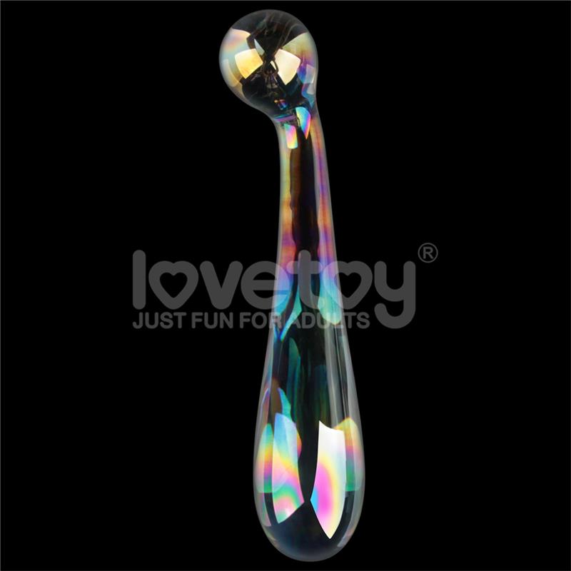 Glow in the dark Glass Dildo Twilight Gleam Alluring Arc Glow in the dark Glass Dildo Twilight Gleam Alluring Arc - Image 2