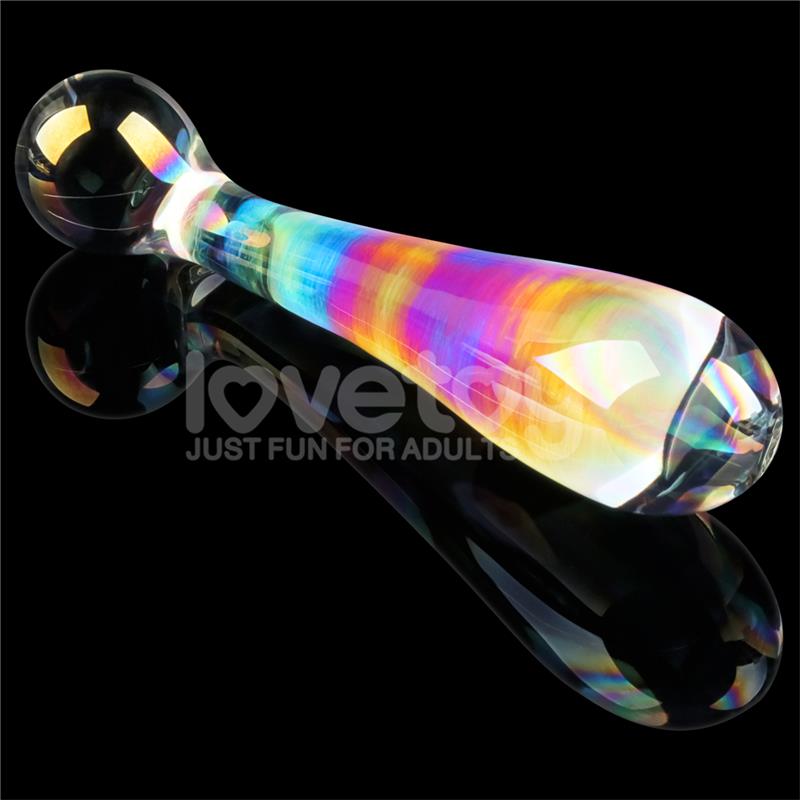 Glow in the dark Glass Dildo Twilight Gleam Alluring Arc Glow in the dark Glass Dildo Twilight Gleam Alluring Arc - Image 3