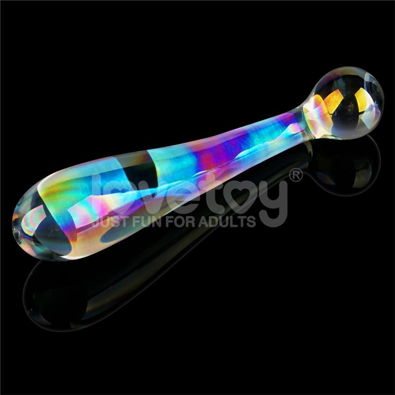 Glow in the dark Glass Dildo Twilight Gleam Alluring Arc Glow in the dark Glass Dildo Twilight Gleam Alluring Arc - Image 4