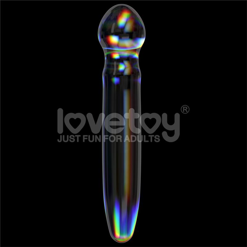 Glow in the Dark Glass Dildo Twilight Gleam Prism Glass Glow in the Dark Glass Dildo Twilight Gleam Prism Glass - Image 2