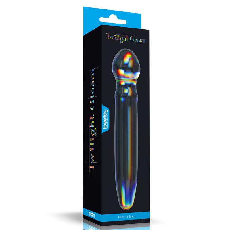 Glow in the Dark Glass Dildo Twilight Gleam Prism Glass Glow in the Dark Glass Dildo Twilight Gleam Prism Glass - Image 4