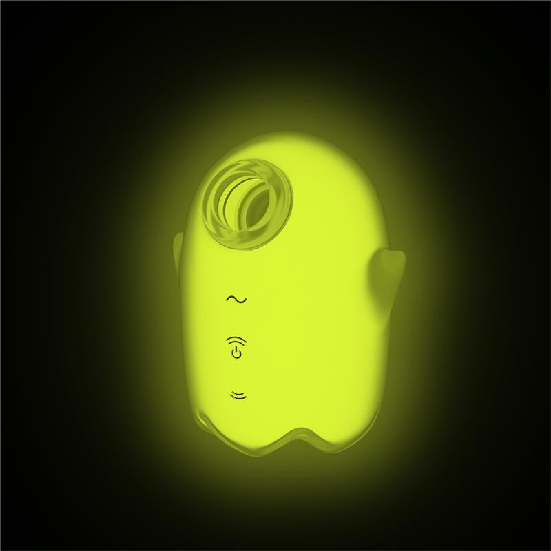 Glowing Ghost Clitoris Sucker Glows in the dark Yellow Glowing Ghost Clitoris Sucker Glows in the dark Yellow - immagine 2