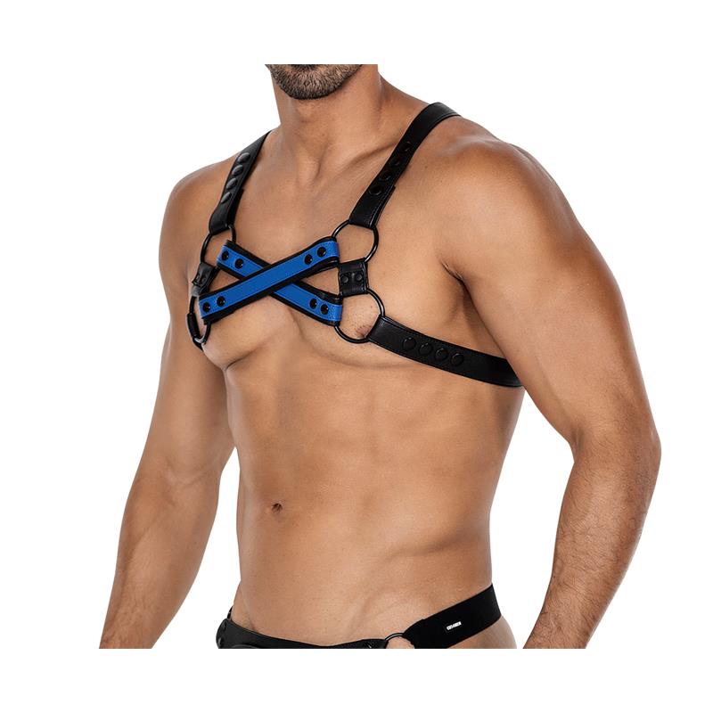 H4RNESS06 Chest Harness 4WAY Radiant Blue One Size H4RNESS06 Chest Harness 4WAY Radiant Blue One Size - Image 3