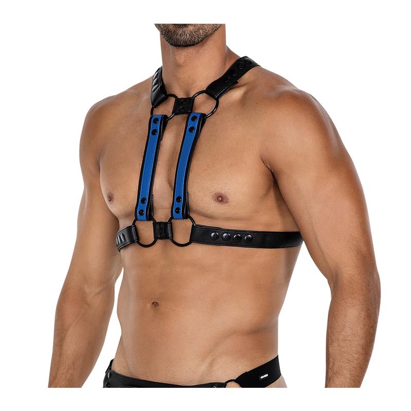 H4RNESS06 Chest Harness 4WAY Radiant Blue One Size H4RNESS06 Chest Harness 4WAY Radiant Blue One Size - Image 4