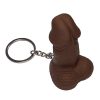 Hard rubber penis-shaped keychain Hard rubber penis-shaped keychain