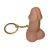 Hard rubber penis-shaped keychain Hard rubber penis-shaped keychain
