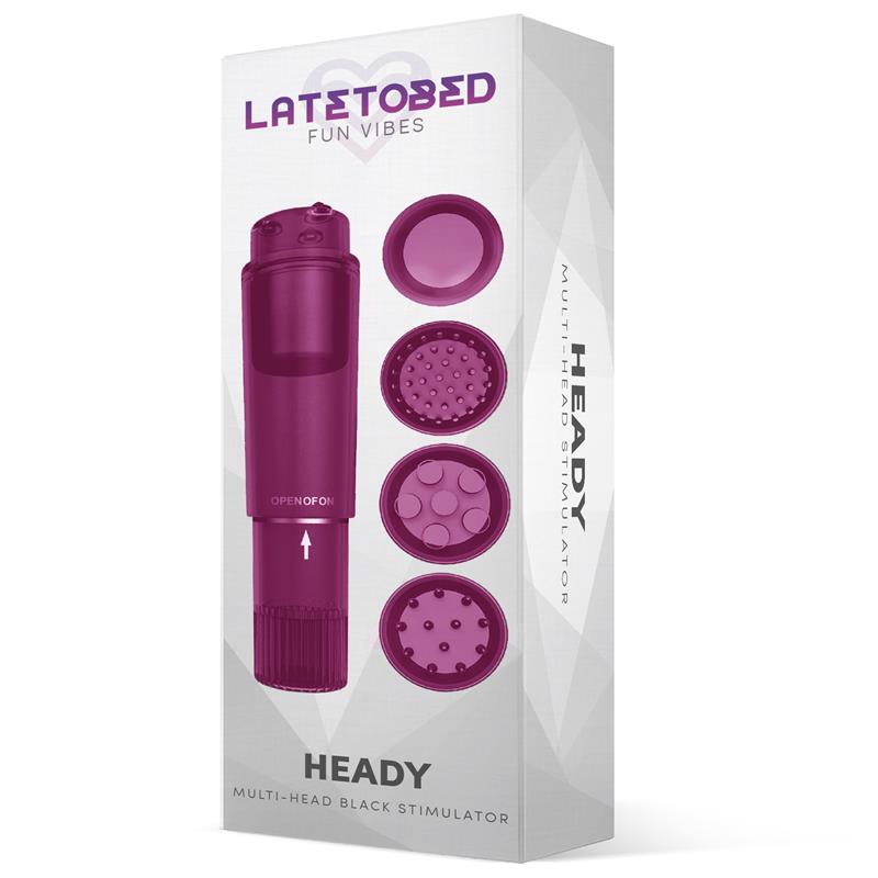 Heady Stimulator Multi-Head Purple Heady Stimulator Multi-Head Purple - Image 2