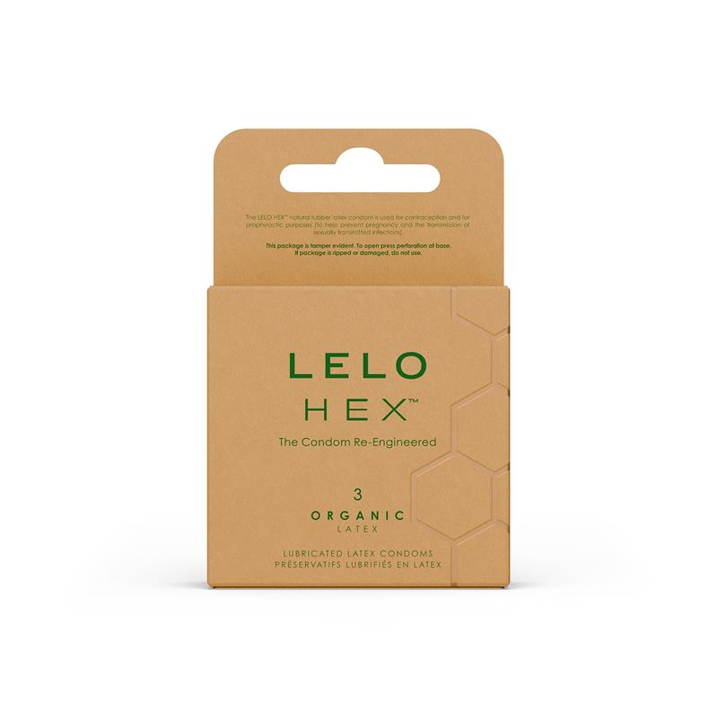 HEX Condoms Organic 3 units HEX Condoms Organic 3 units