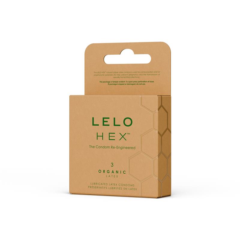 HEX Condoms Organic 3 units HEX Condoms Organic 3 units - Image 2