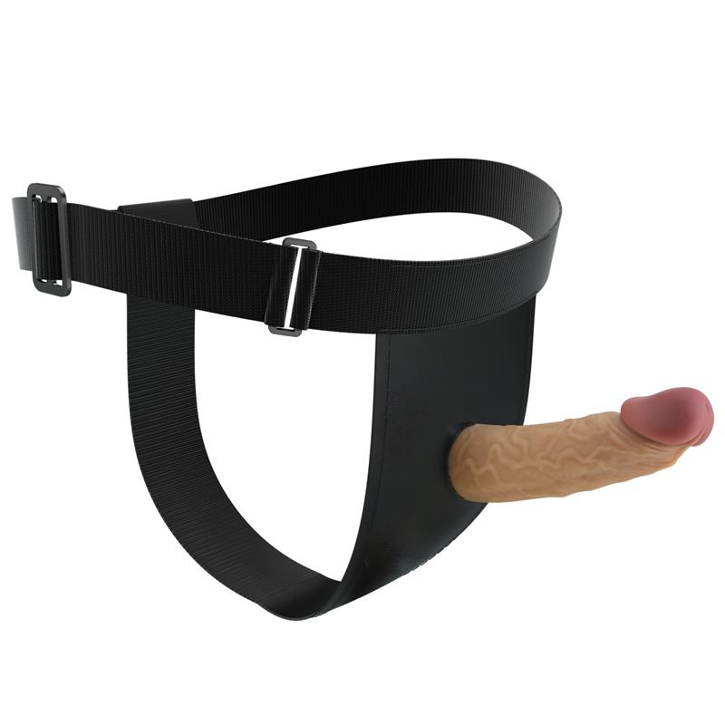 Houston Strap-On Harness with Hollow Dildo Houston Strap-On Harness with Hollow Dildo - Image 2