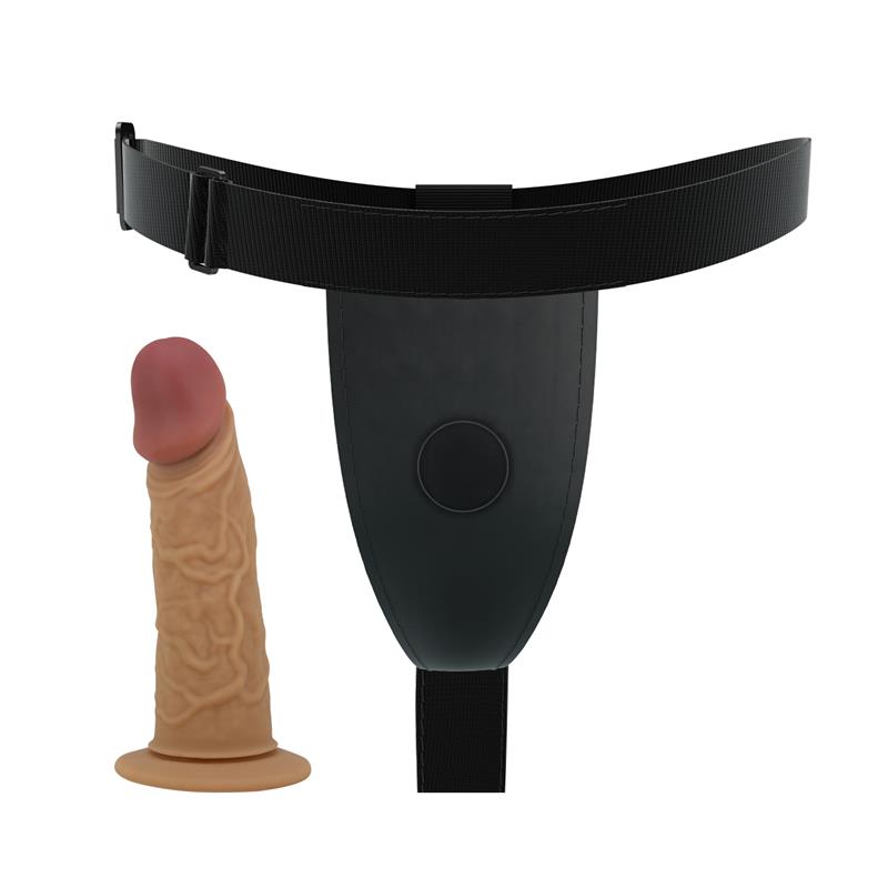 Houston Strap-On Harness with Hollow Dildo Houston Strap-On Harness with Hollow Dildo - Image 5