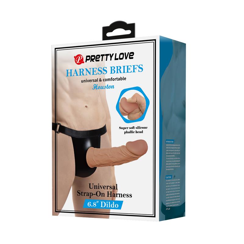 Houston Strap-On Harness with Hollow Dildo Houston Strap-On Harness with Hollow Dildo - Image 10