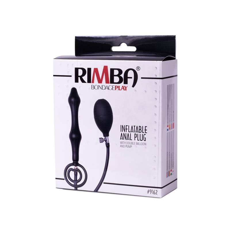 Inflatable Anal Plug with Double Balloon and Pump Inflatable Anal Plug with Double Balloon and Pump - Image 3