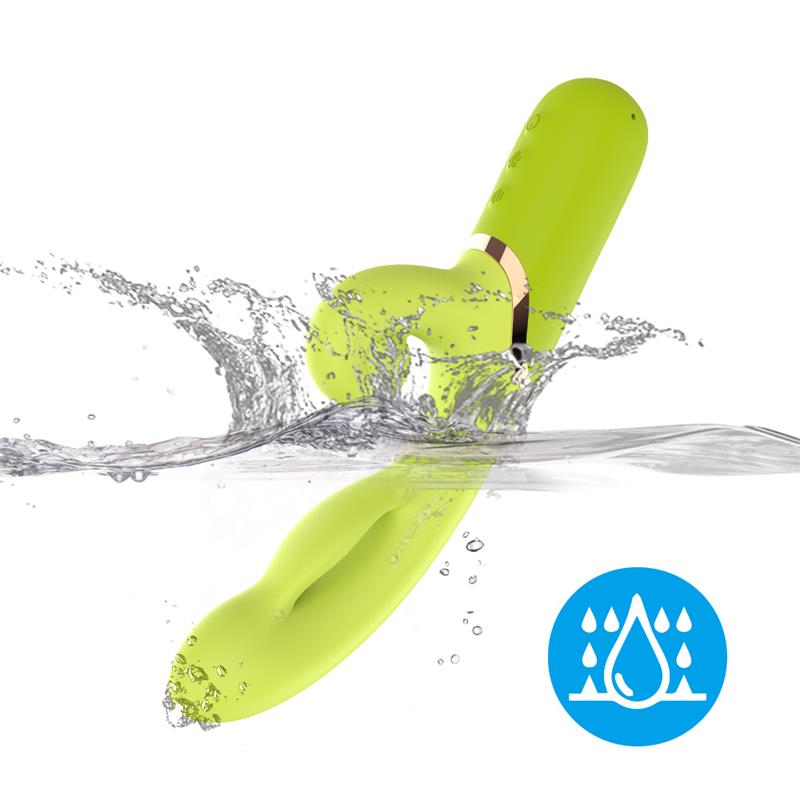 Inflatable Rabbit Vibrator Green Inflatable Rabbit Vibrator Green - immagine 9