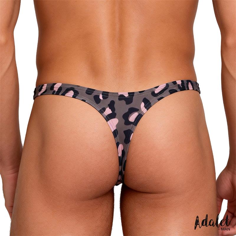 John Thong Low-Rise Grey Leopard John Thong Low-Rise Grey Leopard - Image 2