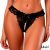 Juliette Black Panty with Pearls