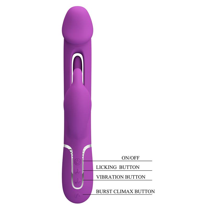 Kampas Vibrator With Licking Lilac Kampas Vibrator With Licking Lilac - Image 8