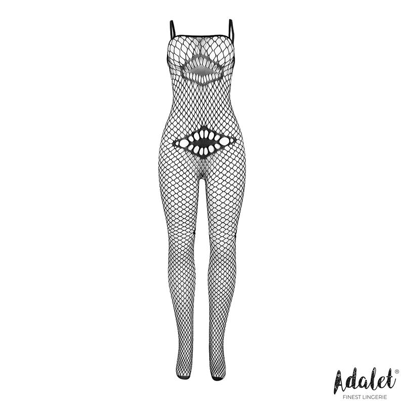 Katia Fishnet Bodystocking with Geometric Patterns Katia Fishnet Bodystocking with Geometric Patterns - Image 3