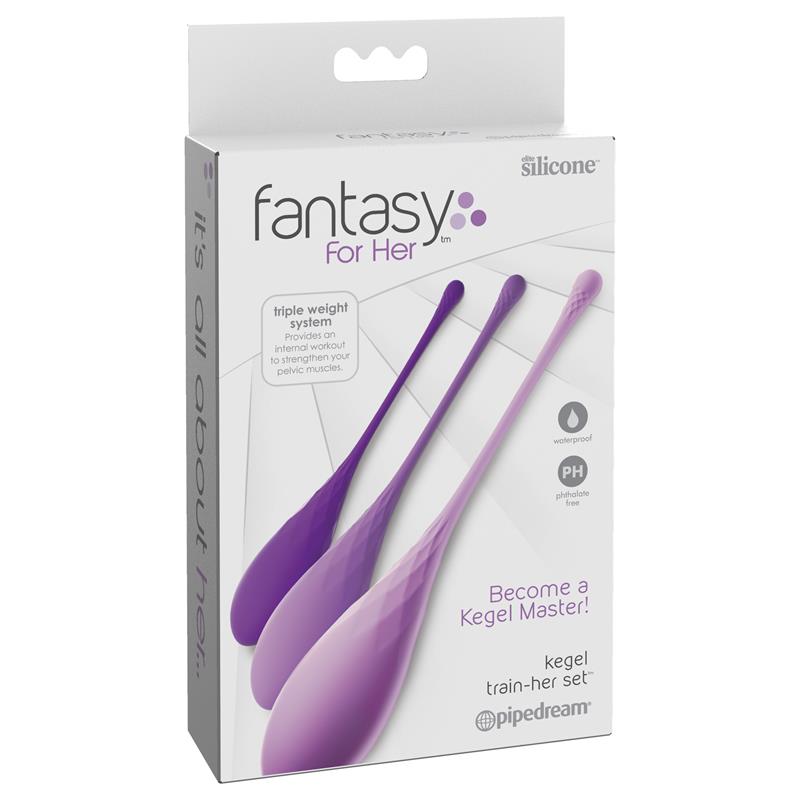 Kegel Balls Train-Her Set of 3 Kegel Balls Train-Her Set of 3 - immagine 2