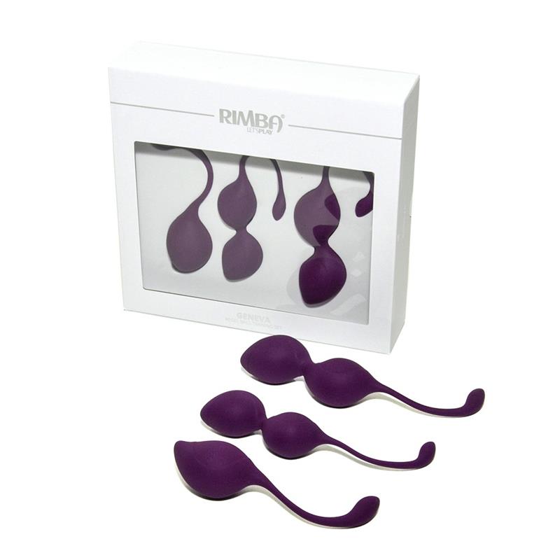 Set per allenamento con palline di Kegel Geneva Purple Set per allenamento con palline di Kegel Geneva Purple - immagine 2