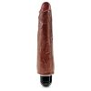 King Cock Vibrating Stiffy 9 - Brown King Cock Vibrating Stiffy 9 - Brown