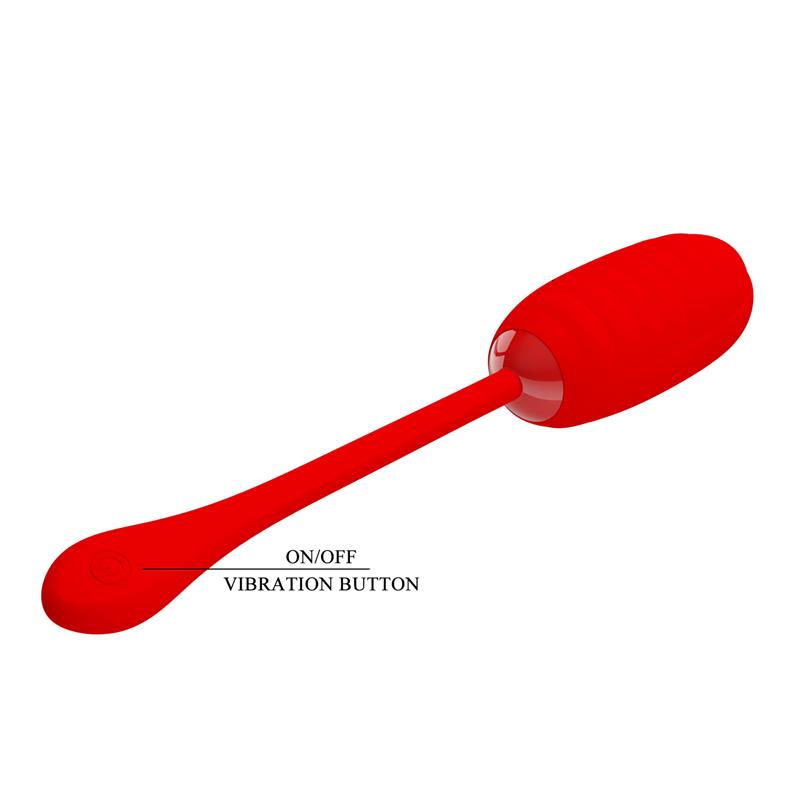 Kirk Vibrating Egg Red Kirk Vibrating Egg Red - Image 8
