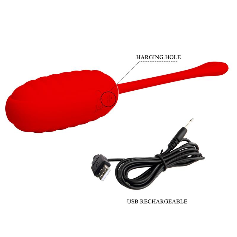 Kirk Vibrating Egg Red Kirk Vibrating Egg Red - Image 9